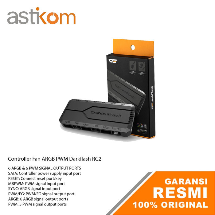 Controller Fan ARGB PWM Darkflash RC2