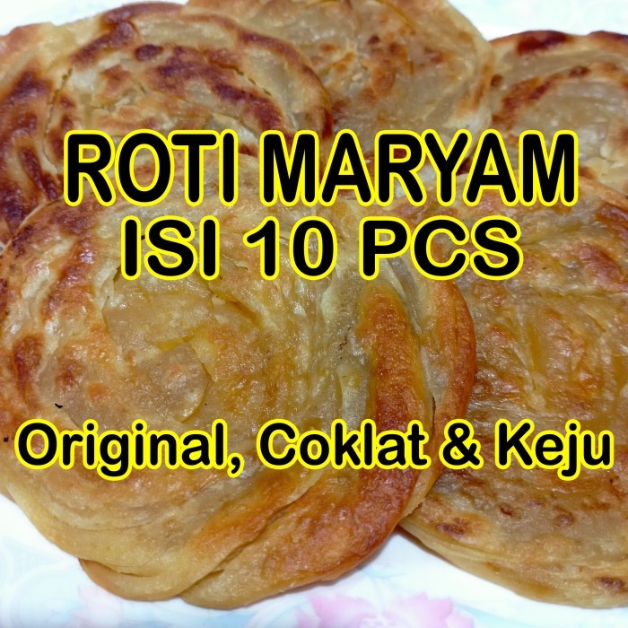 

BIG SALE Roti Maryam Frozen Cane Canai Mariam Kenyang Prata Beku Bukan Syabab