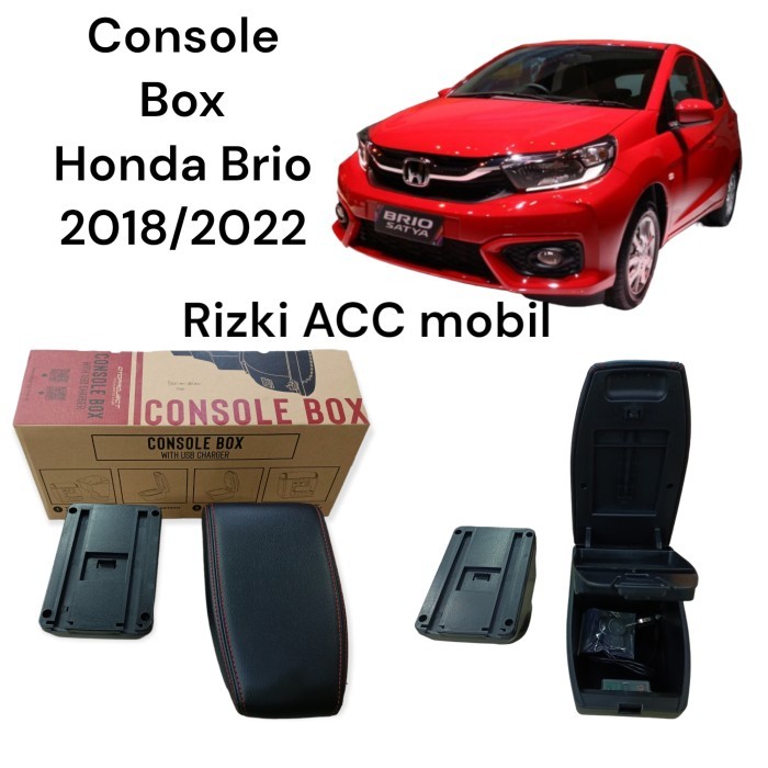 Promoo console Box mobil Honda Brio 2018