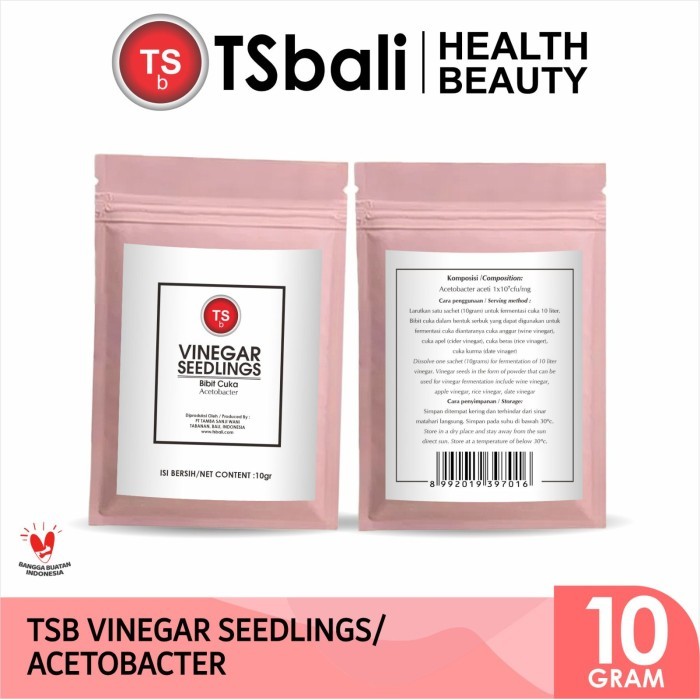 

Tsb Bibit Vinegar / Bakteri Acetobacter Aceti / Vinegar Seedlings 10Gr