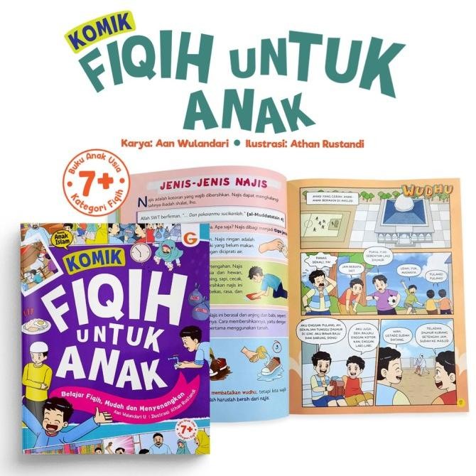 

Promo Komik Fiqih Untuk Anak Belajar Fikih Mudah Dan Menyenangkan 7+ Gip