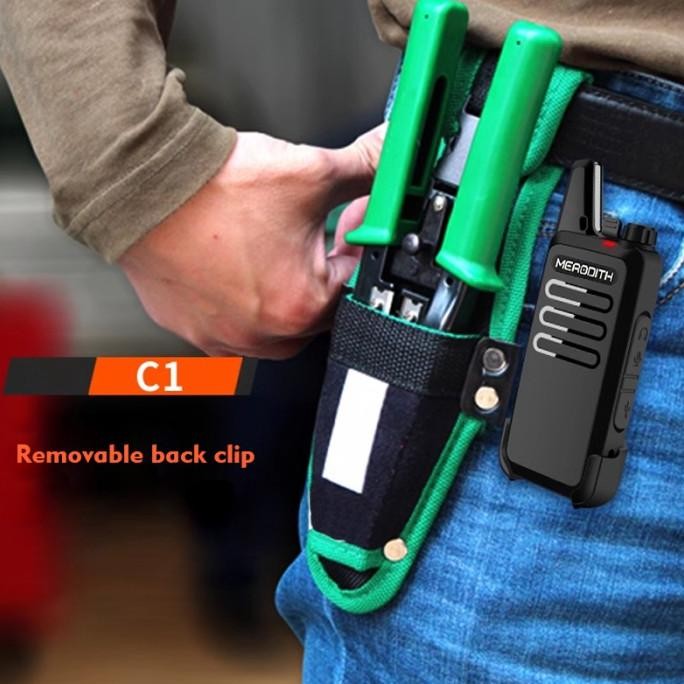 instant Ready StockHT MERODITH T20 2pcs Walkie Talkie Radio Dua Arah WLN C1 UHF Jarak Jauh ht wln [t