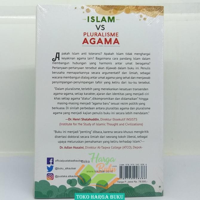 

Promo Islam Vs Pluralisme Agama Pustaka Al-Kautsar