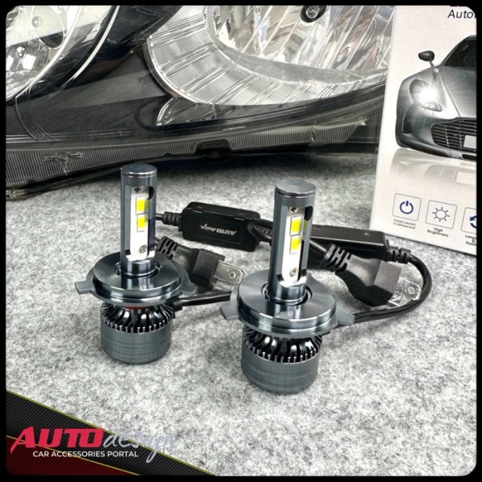 ADF9D Lampu LED Mobil 50Watt Chip CSP 12Volt Putih 6500K H1 H3 H4 H7 H