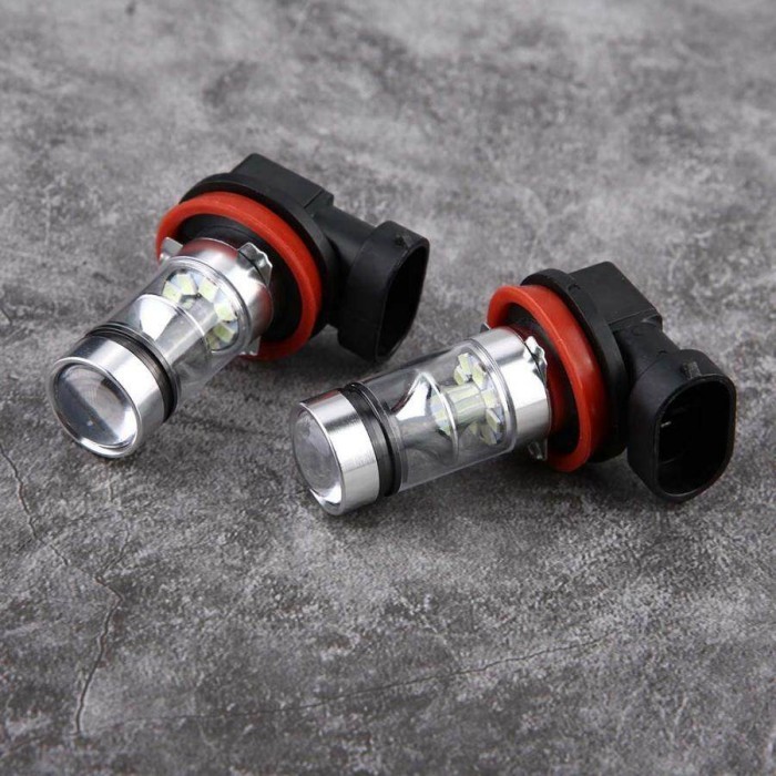H11 H8 Lampu Kabut 100 W 20SMD Mobil LED Kabut Bohlam Lampu Depan Lam