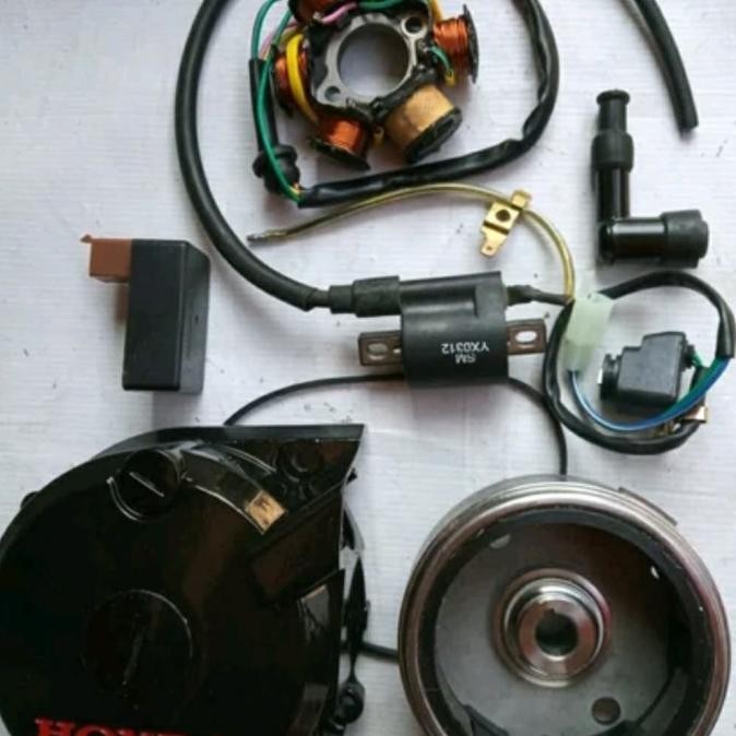 pengapian set magnet spul pulser gl pro cdi series utk gl 100 cb100