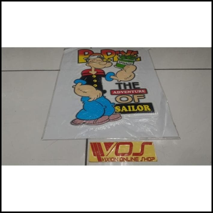 

GRATIS ONGKIR STICKER 33X26CM POPEYE ADVENTURE !!!!