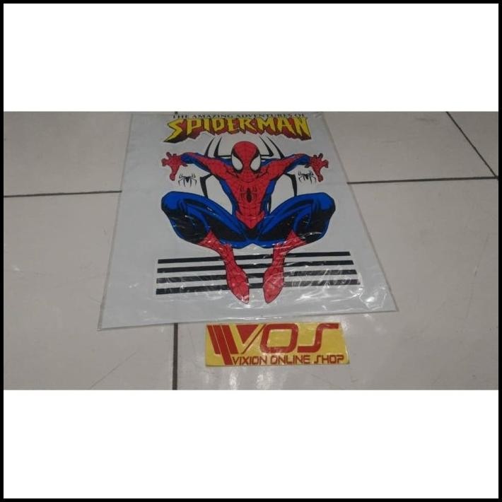 

TERBARU STICKER 33X26CM SPIDERMAN EDITION V !!!!!!