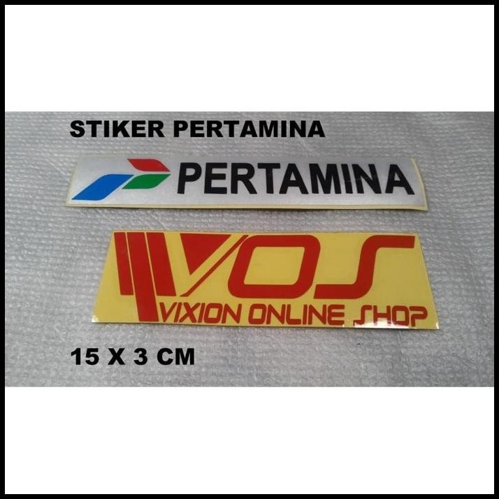 

TERMURAH STIKER CUTING PERTAMINA 15CM !!