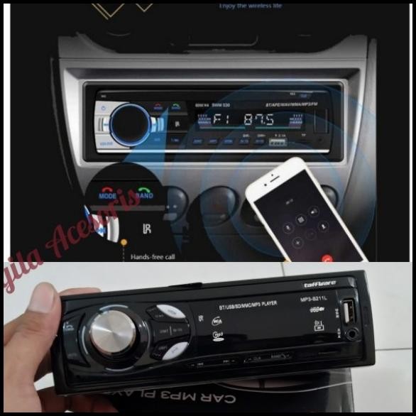 TERBARU HEAD UNIT TIPE MP3 AUDIO TIP BLUETOOTH USB MOBIL GRAND MAX/LUXIO 