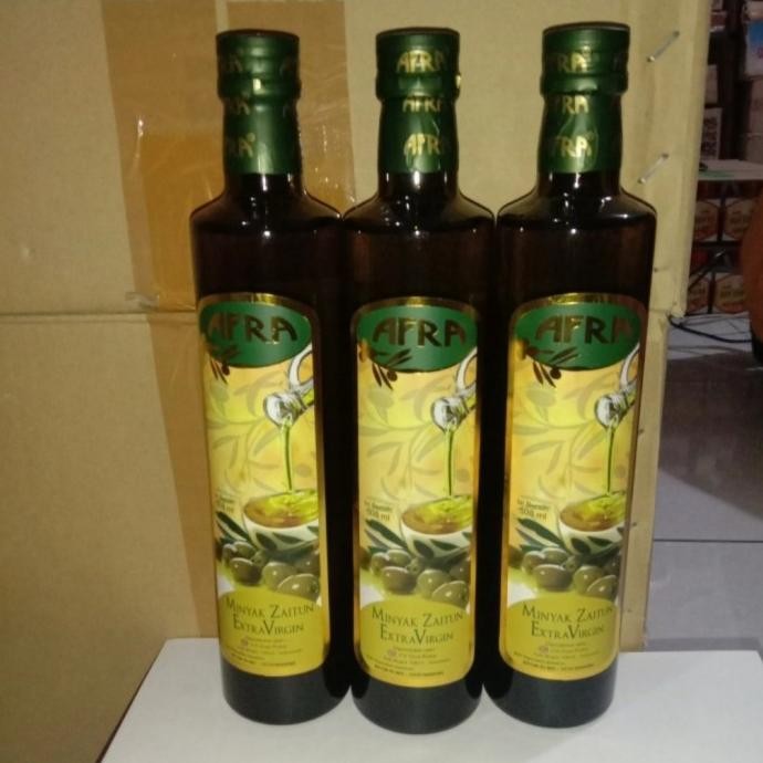

Minyak Zaitun Extra Virgin Olive Oil 500Ml Afra Free Buble Original