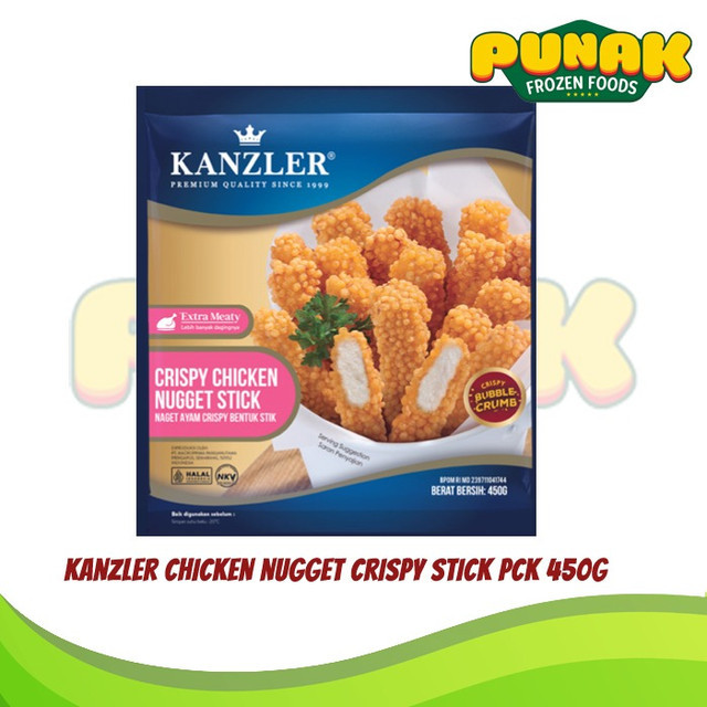 

KANZLER CHICKEN NUGGET STICK NAGET AYAM STIK 450G