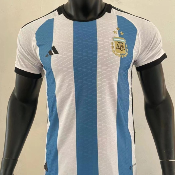 Jersey Argentina Player Issue Bintang 3 Jersey Juara Dunia Full Path