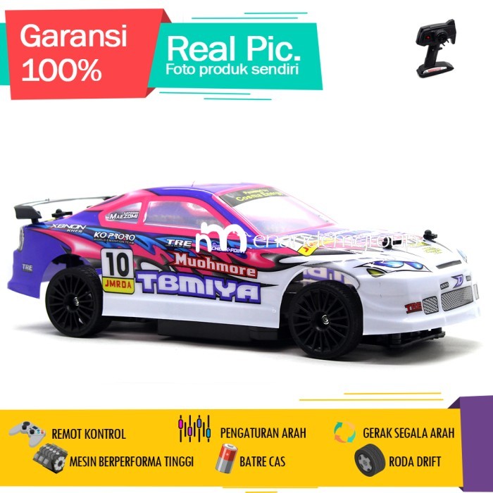 Mainan Mobil Remot Kontrol Rc Drift Turbo