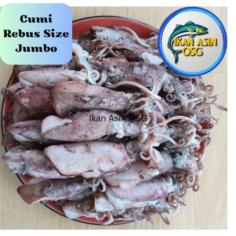 

Ikan Asin Cumi Rebus / Sotong Rebus Size Jumbo 500gr