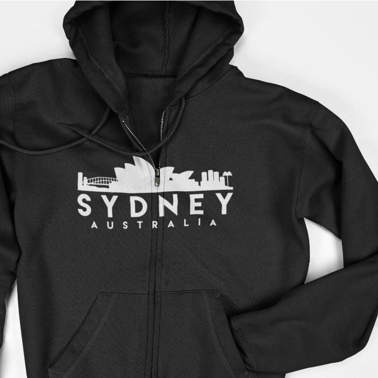Jaket Hoodie Zipper - Sydney Australia