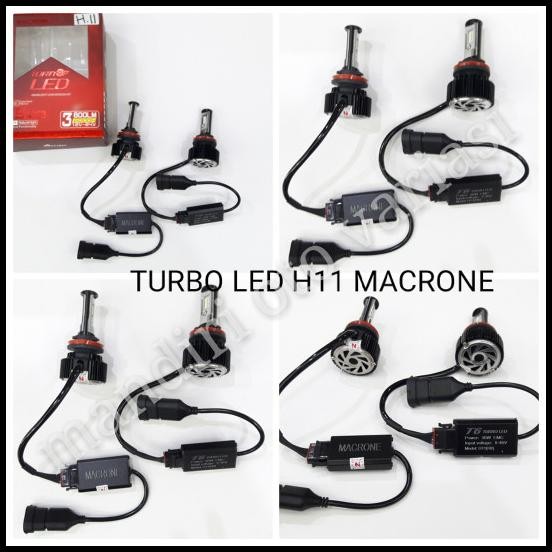 DISKON LED TURBO H11 MACRONE 