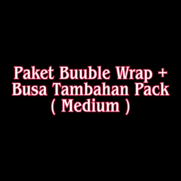 

TERBARU PAKET BUUBLE WRAP UNTIK TAMBAHAM PACKING PLUS BUSA LAPIS UKURAN MEDIUM !!!!!!