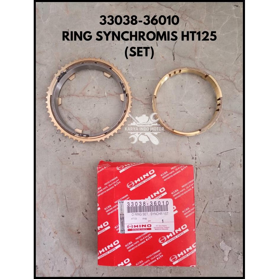 HOT DEAL SYNCHRONIZER RING DYNA DUTRO 125HT GIGI SINKROMIS 2 RINO 33038-36010 