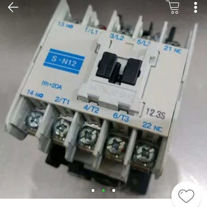 Contactor Sn 12 20A 220V Mitsubishi
