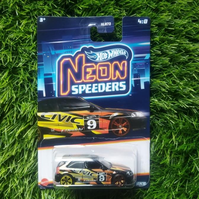 hotwheels neon speeders civic ek9