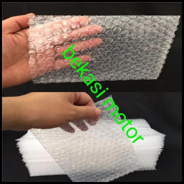 

TERMURAH BUSA BUBLE WRAP UNTUK TAMBAHAN PACKING MIKA PECAH BELAH BEKASI MOTOR !