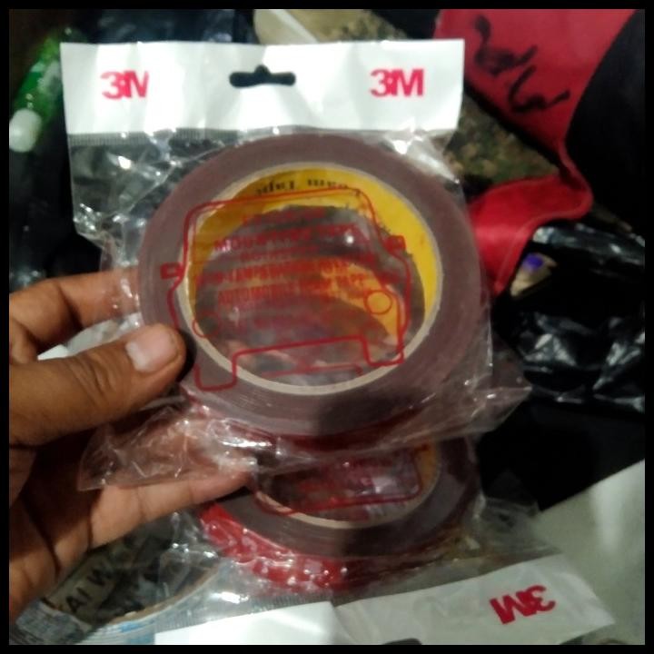 

TERBARU DOUBLE TAPE 3M WARNA MERAH 1 PCS !