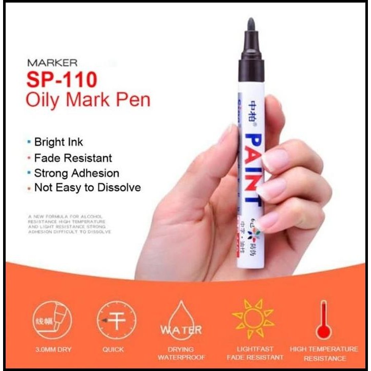 

TERBARU SPIDOL BAN BARET LECET MARKER CAR SCRATCH REPAIR PAINT PEN - MERAH !!!!!!
