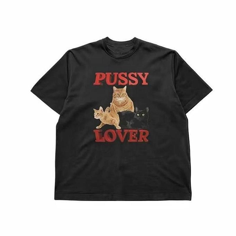 [CAT SERIES]Kaos Streetwear Fyp 100% Katun Berkualitas Tinggi Untuk Pria & Wanita |NdDPVqU6|