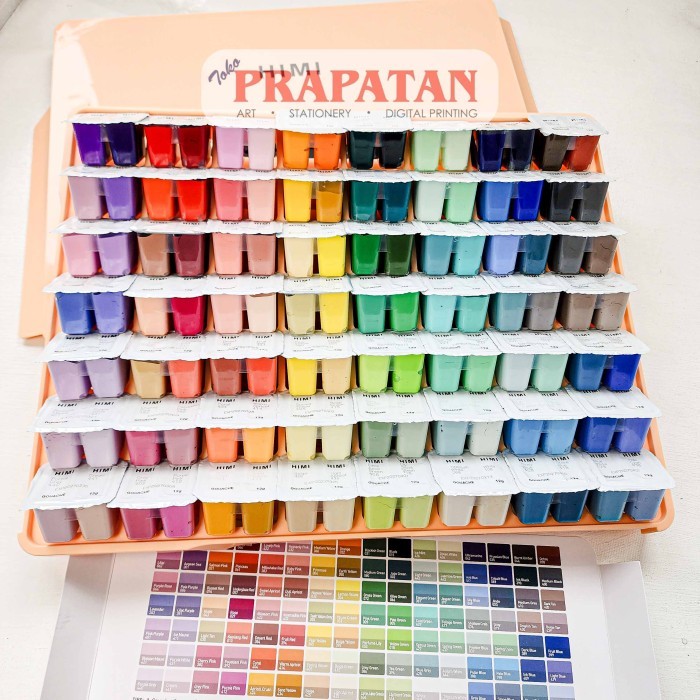 

Miya Himi Gouache 112 Colors X 12G Cat Gouache #Original