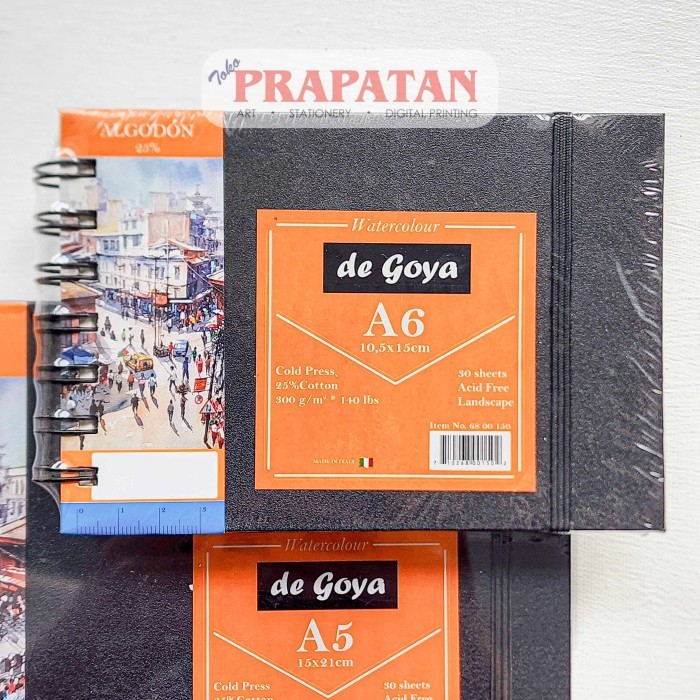

De Goya Spiral Watercolor Book Algodon / Spiral #Original