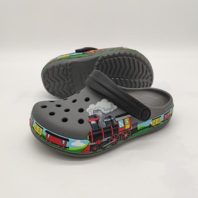 

Sandal Anak Cowo Crocs Train LED Locomotif Original LFS