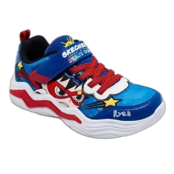 SALE Sepatu Anak SKECHERS S-Light (ada lampu bisa nyala) Original L19A