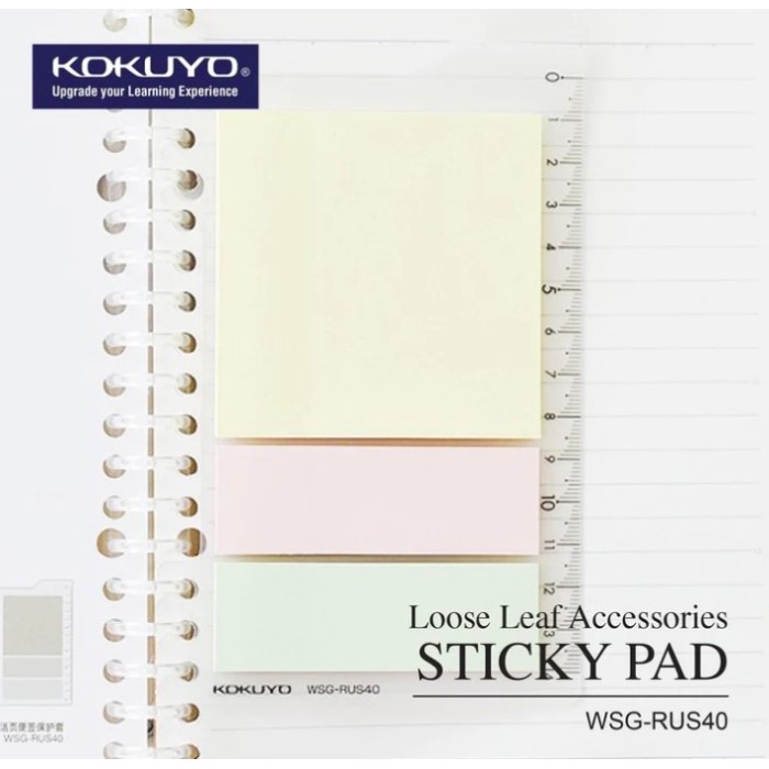 

Kokuyo Wsg-Rus40 Stickies Note Accessories Sticky Pad #Original