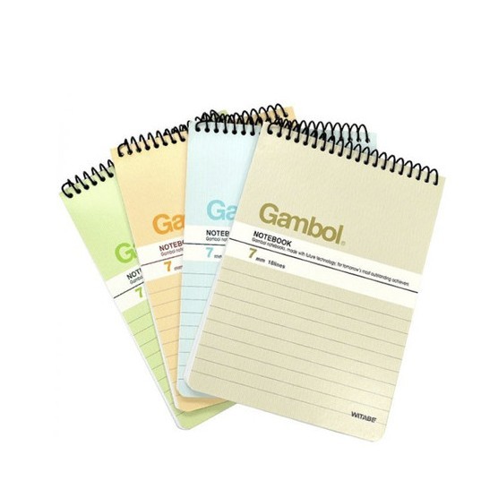 

Kokuyo Gambol Wcn-Sa6506X Spiral Notebook A6 Horizontal Rings #Original