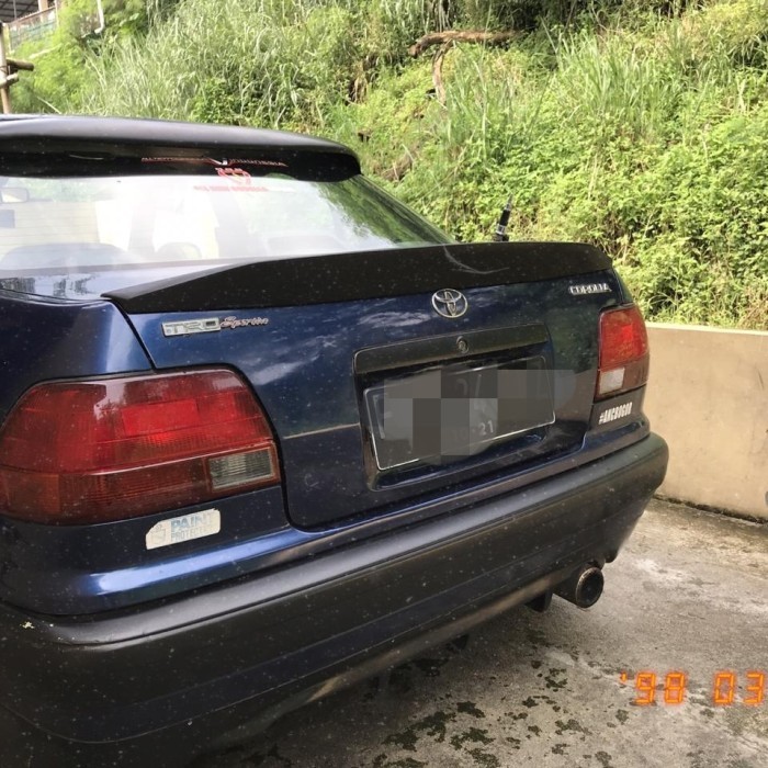 Ducktail All New Corolla Ae111