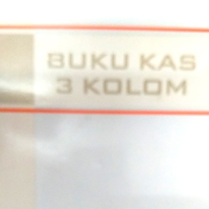 

Buku Kas 3 Kolom Prima Folio #Original