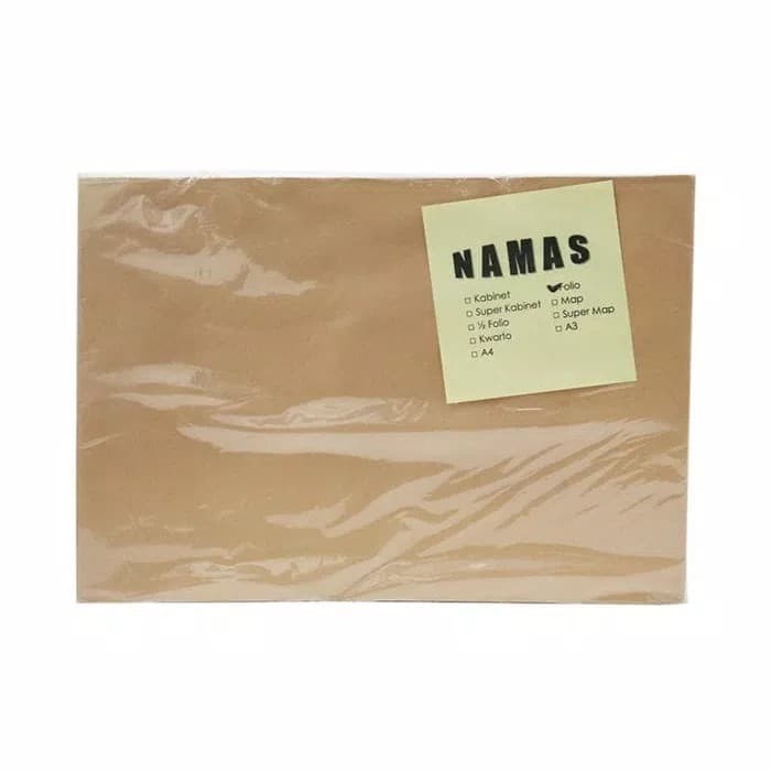 

Amplop Coklat Folio Polos Namas / Tricom #Original