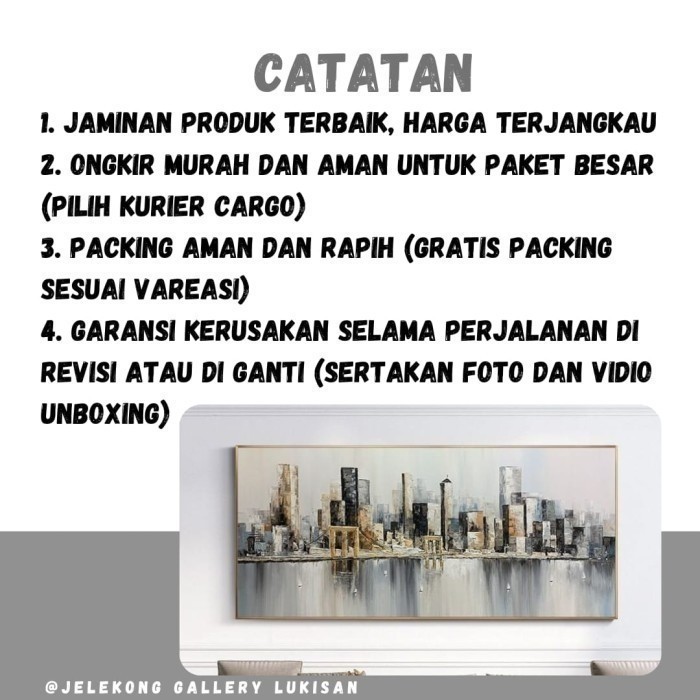 READY STOKKK Lukisan dinding kamar tidur Besar 150 x 80 cm plus frame