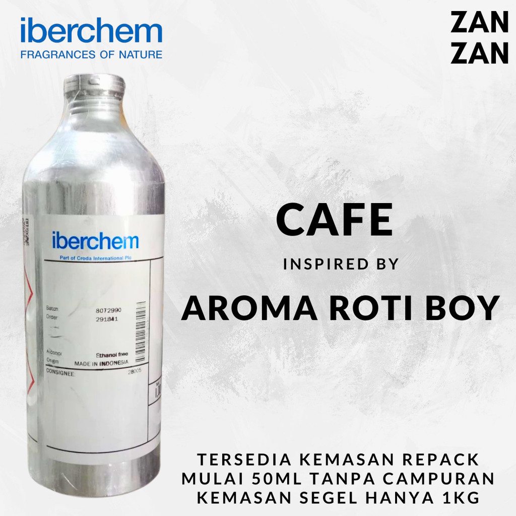 Bibit Parfum CAFE Inspired AROMA ROTI BOY by Iberchem Kemasan Repack 100ml