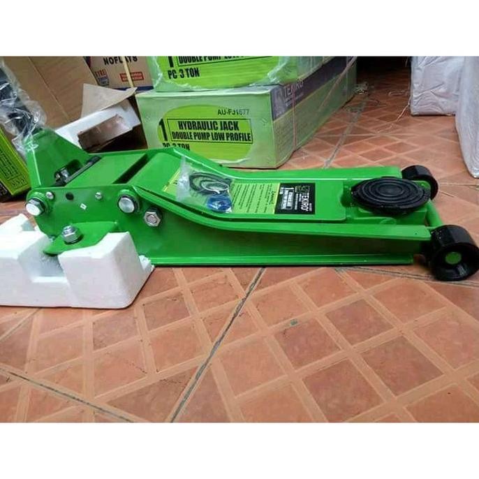 Dongkrak buaya merk tekiro 3 ton ceper