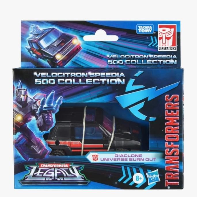 Transformers Legacy Velocitron Deluxe Diaclone Universe Burn Out