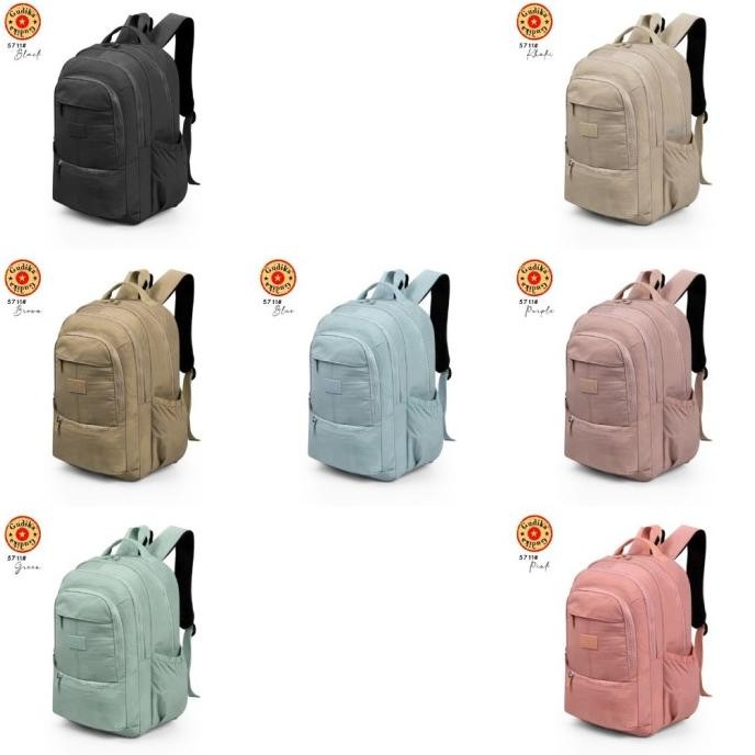 GUDIKA 5711 Backpack Ransel Wanita Pria Tas Laptop Ransel Laptop