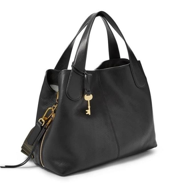 Tas Wanita Original FOSSIL Maya Satchel Black