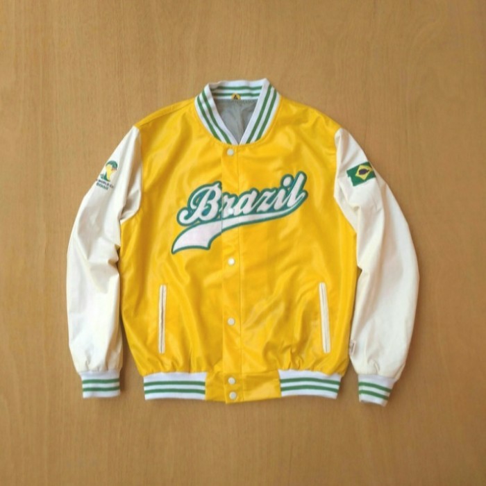 JACKET VARSITY BASEBALL FIFA WORLDCUP BRAZIL