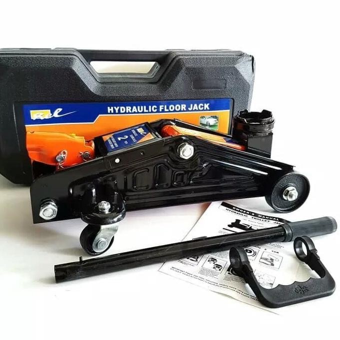 DONGKRAK BUAYA 2TON rel hidraulik floor