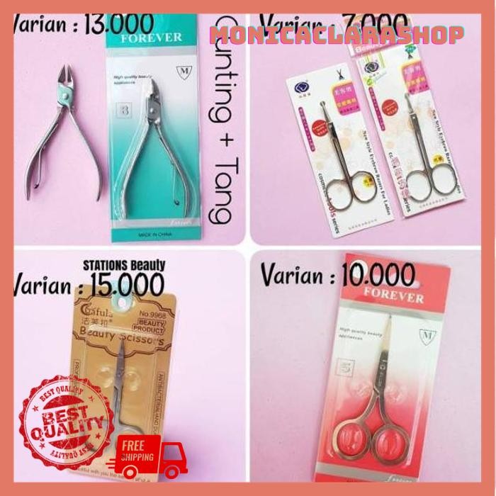 

GUNTING KECIL SERBAGUNA STAINLESS STEELL BEST SELLER BY MONICACLARA SHOP