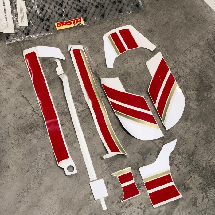 Ayal - Stiker Set For Vespa Sprint Racing Sixties Original