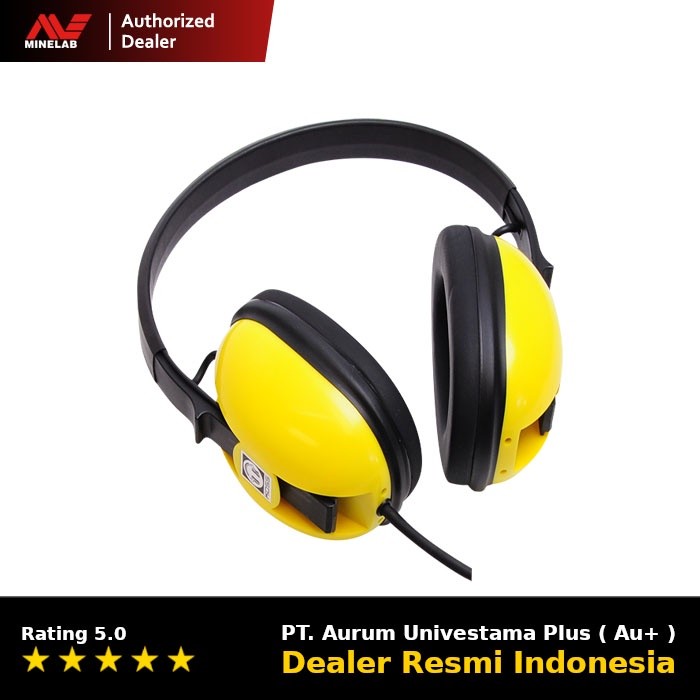 Headphone Tahan Air Untuk Metal Detektor Minelab seri EQUINOX 600, 700, 800 dan 900 Waterproof 3 Met