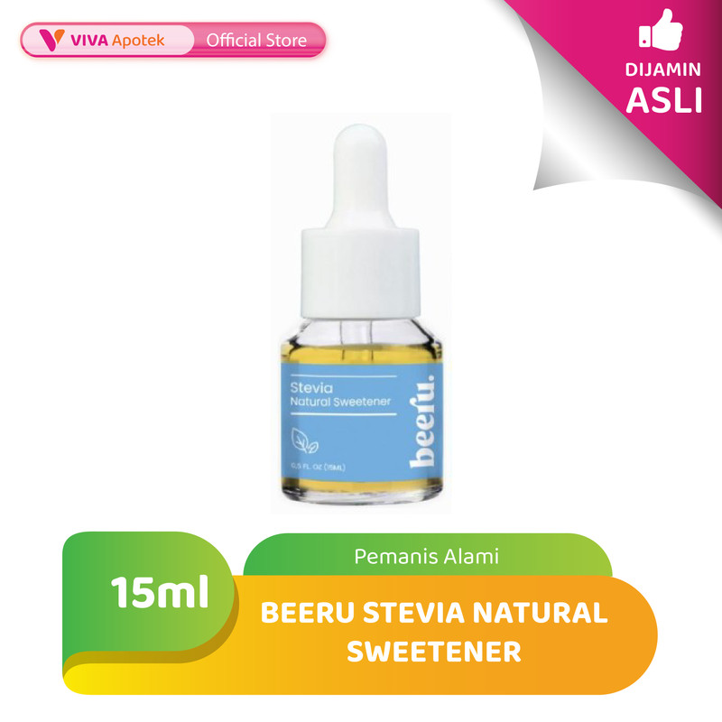 

Beeru Stevia Natural Sweetener Pemanis Alami (15 ml)
